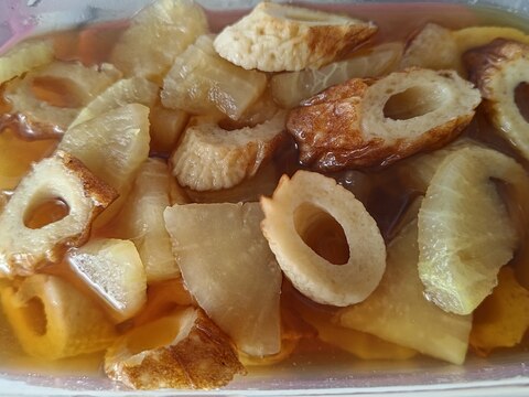 大根とちくわ煮物